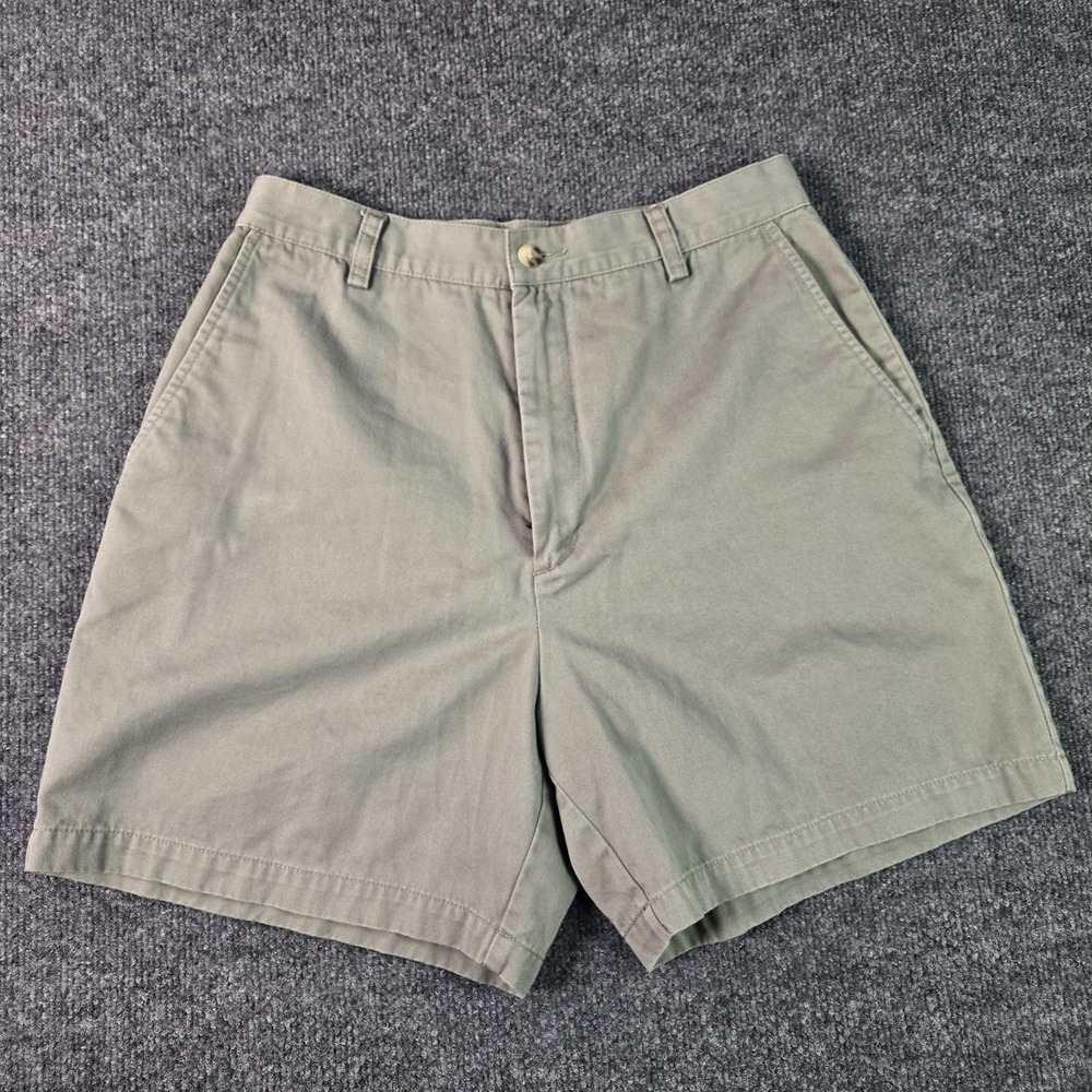 Eddie Bauer Shorts Size 10 Womens Bermuda Stretch Casual Khaki